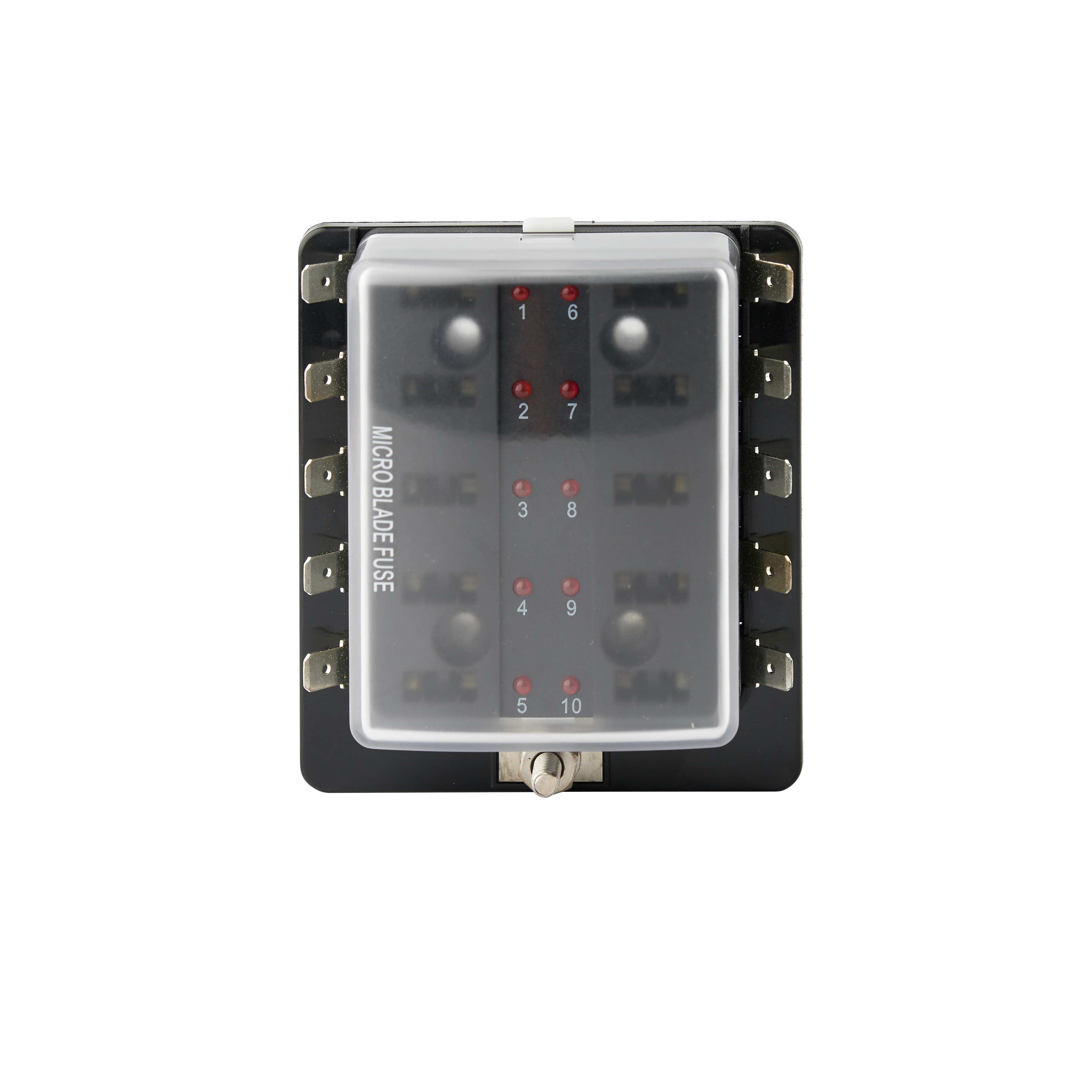 R3-80-01-1 方塊型保險(xiǎn)絲盒 含LED 警示燈、微型刀片保險(xiǎn)絲